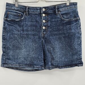 Jean Shorts Mid-Rise Size 16